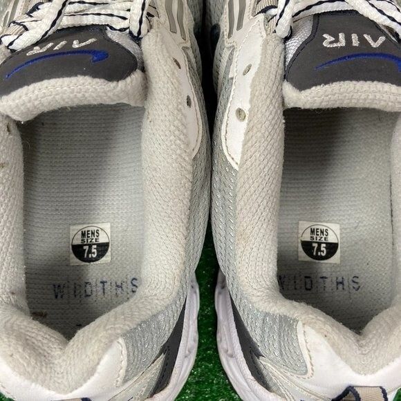 Nike  310318-001 Air Copious White Gray Running Shoes Sneakers Mens SZ 7.5 EUC - Picture 9 of 12